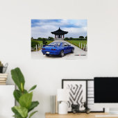 "Highlander" Nissan GT-R32 Skyline Poster (Heimbüro)