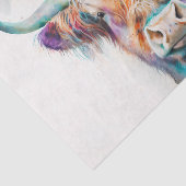 HIGHLANDER - Schottland-Hüttenvieh Seidenpapier (Ausschnitt)