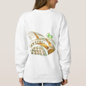 Highlands Celtic Scottish Irish English F & B Sweatshirt (Rückseite)