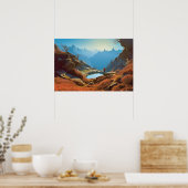 Highlands Cove Poster (Küche)