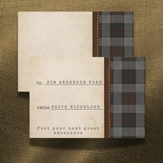 Highlands Dispatch Abschlussgeschenk-Einlagekarte Karte