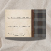 Highlands Dispatch Graduation Gift Insert Card Karte