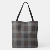 Highlands Dispatch: Personalisierter Tartan-Feldta Tasche (Rückseite)