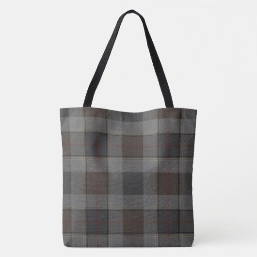 Highlands Dispatch: Personalized Tartan Field Tasche (Rückseite)