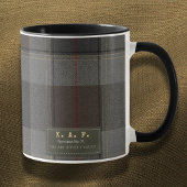 Highlands Dispatch: Personalized Tartan Field Tasse