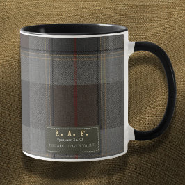 Highlands Dispatch: Personalized Tartan Field Tasse
