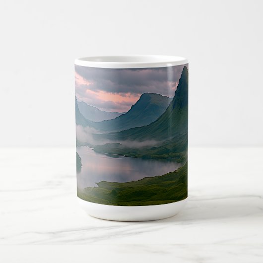Highlands Mist & Lochs Kaffeetasse (Mittel)