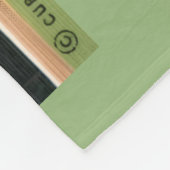 Highlands NC Retro Postcard Fleece Throw (Ecke)