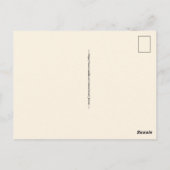 Highlands NC Retro Postcard Postkarte (Rückseite)