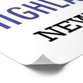 Highlands of the Hudson New York Central System Poster (Ecke)