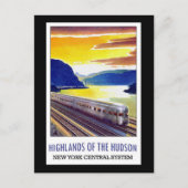 Highlands of the Hudson New York Central System Postkarte (Vorderseite)