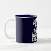 Highlands Ranch, Colorado Zweifarbige Tasse (Links)