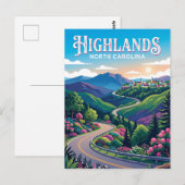 Highlands USA Postkarte (Vorne/Hinten)