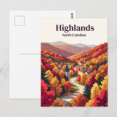 Highlands USA Postkarte (Vorne/Hinten)