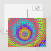 Highlightpen Roundalls Postcard Postkarte (Vorne/Hinten)