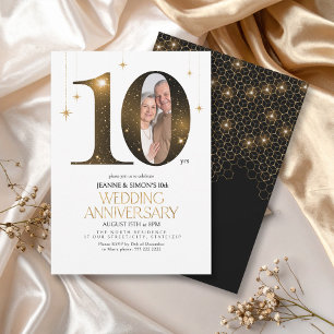 Highlights 10. Hochzeitstag Foto ID1165 Einladung