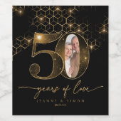 Highlights 50 Jahre Foto ID1165 Weinetikett (Einzelnes Label)