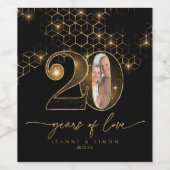 Highlights Gold 20 Jahre Foto ID1165 Weinetikett (Einzelnes Label)