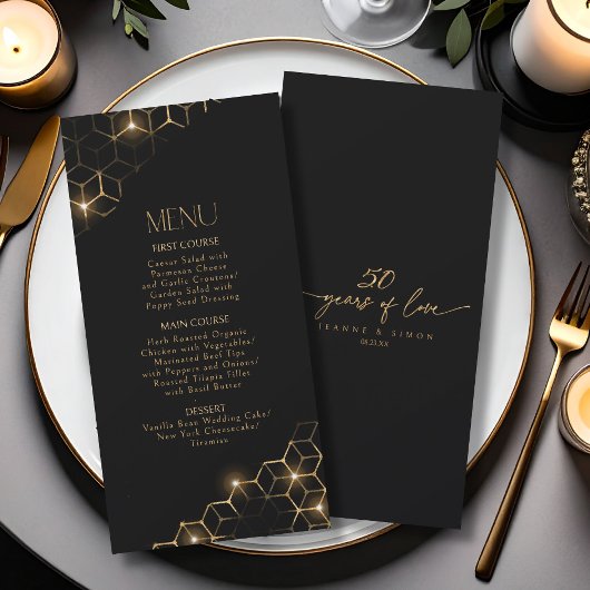 Highlights Gold Menu ID1165 zum 50-jährigen Jubilä