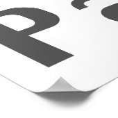 Highlights-Karte Passau Deutschland Poster (Ecke)