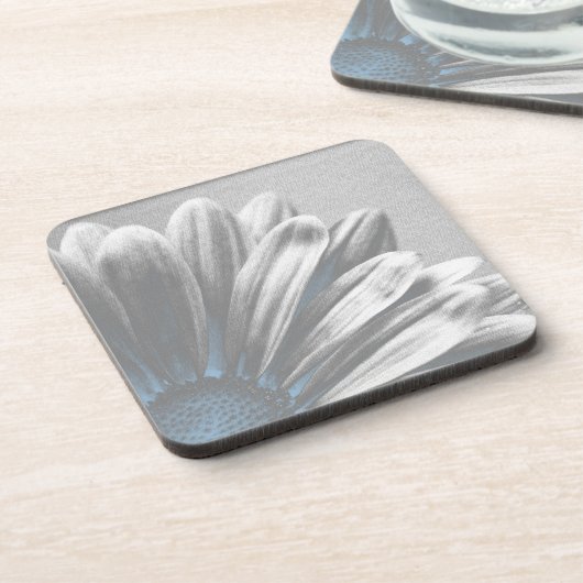 Highlights von Light Blue Floral Untersetzer (Linke Seite)