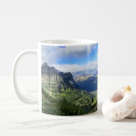 Highline Trail - Glacier Nationalpark Kaffeetasse (Mit Donut)