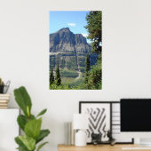 Highline Trail - Glacier Nationalpark Montana Poster (Heimbüro)