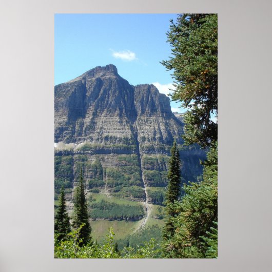 Highline Trail - Glacier Nationalpark Montana Poster (Vorne)