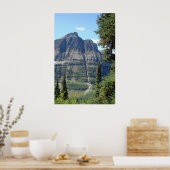 Highline Trail - Glacier Nationalpark Montana Poster (Küche)