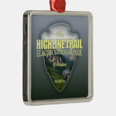 Highline Trail (Pfeilspitzen) Ornament Aus Metall (Rechts)