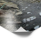 Highline Trail und zur Sun Road - Glacier Fotodruck (Ecke)