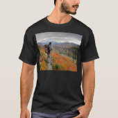 Highline Traunterfall Color - Glacier Nationalpark T-Shirt (Vorderseite)