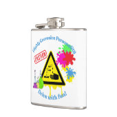 Highly Corrosive Personality Class 8 ADR Trucker Flachmann (Links)
