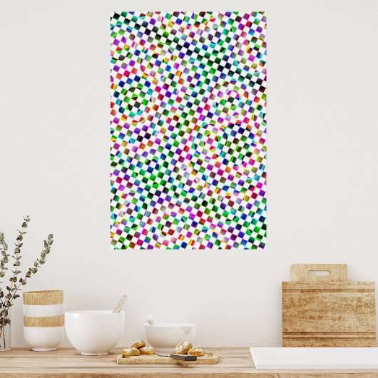 HiGhly PsyCheDeliC Design! Poster (Küche)