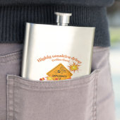 Highly Sensitive Driver: Coffee First! Flachmann (Beispiel)
