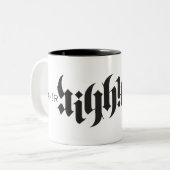High'r kreative Tasse 11oz (Vorderseite Links)
