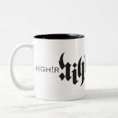 High'r kreative Tasse 11oz (Links)