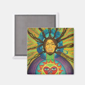 Highrie Heart Magnet (Vorderseite/Rückseite)