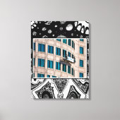 Highrise Window Washer Leinwanddruck (Vorderseite)