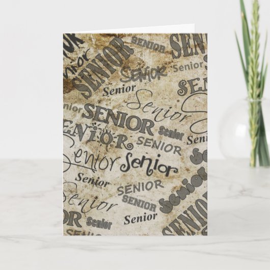 Highschool Abschluss-Karte Karte (Vorderseite)