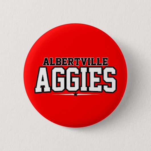Highschool Albertvilles; Aggies Button (Vorderseite)