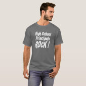 Highschool Direktions-Felsen! T - Shirt (Vorne ganz)