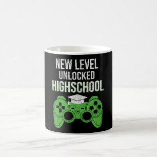 Highschool-Ebene frei für Schulkid-Gamer Kaffeetasse