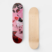 Highschool Geschichte Skateboard (Vorderseite)
