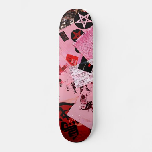 Highschool Geschichte Skateboard (Vorderseite)