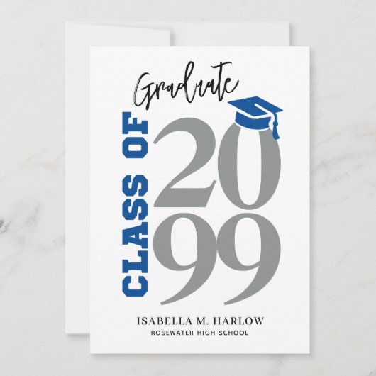Highschool Graduation  Ankündigung (Vorderseite)