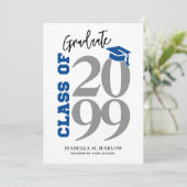 Highschool Graduation  Ankündigung (Stehend Vorderseite)