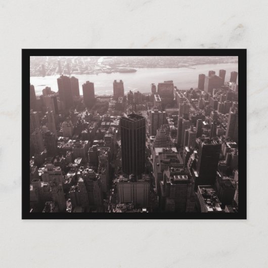 Highschool NYC Normanne-Thomas Antenne Postkarte (Vorderseite)