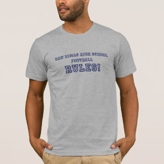 Highschool San Dimas Fußball ordnet T-Shirt an