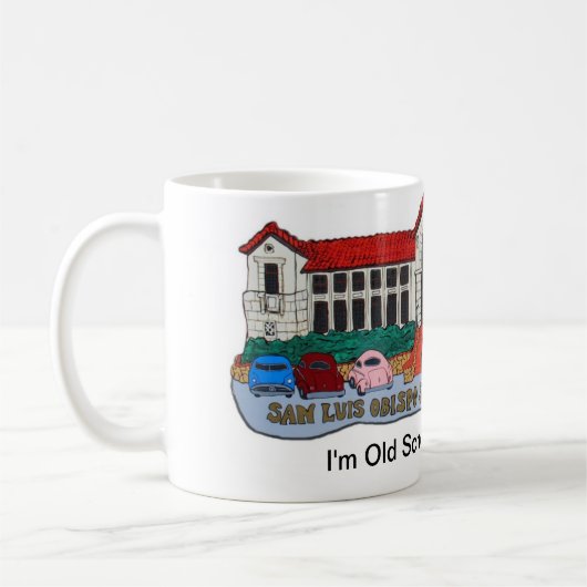 Highschool San Luis Obispo Kaffeetasse (Links)